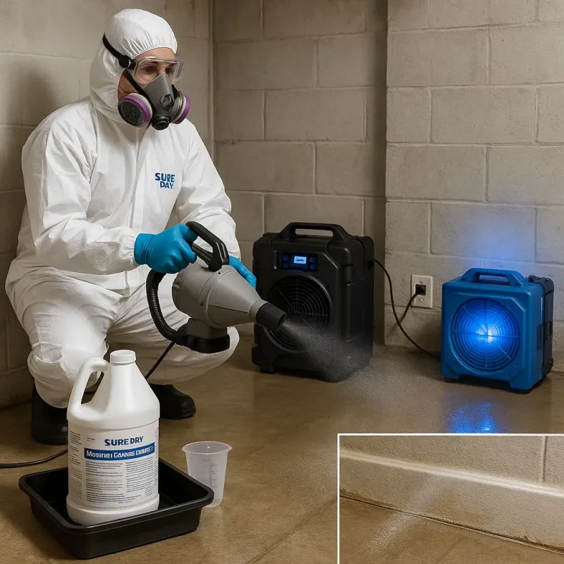 Sanitization and Odor Removal process in Sellersville, PA