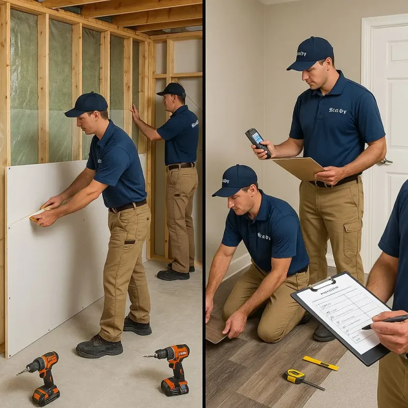 Repairs and Reconstruction process in Sellersville, PA